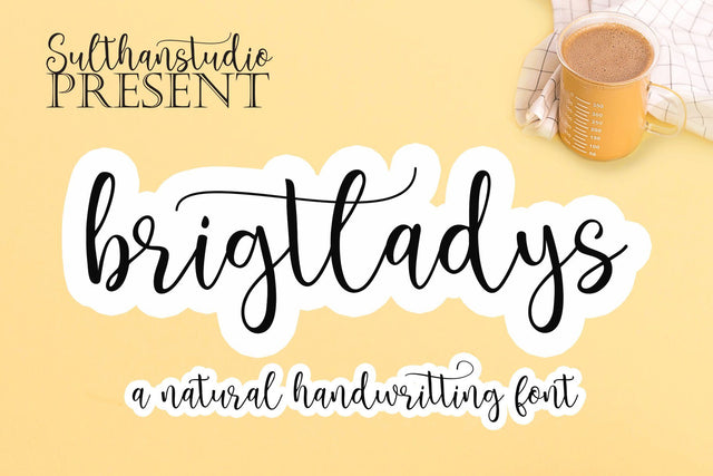 Brightlady Font Sulthan studio 