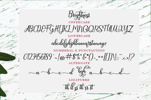 Brightness Font Black Studio 