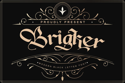 Brigker Font Letterara 