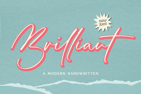 Brilliant Font Aestherica Studio 