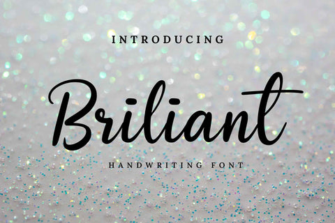 Brilliant Font LetterdayStudio 