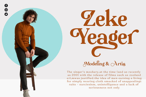 Brilors Serif Font Zane Studio55 