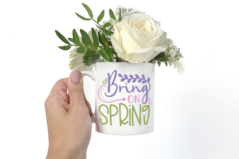 Bring On Spring | Spring SVG | Flora SVG SVG CraftLabSVG 