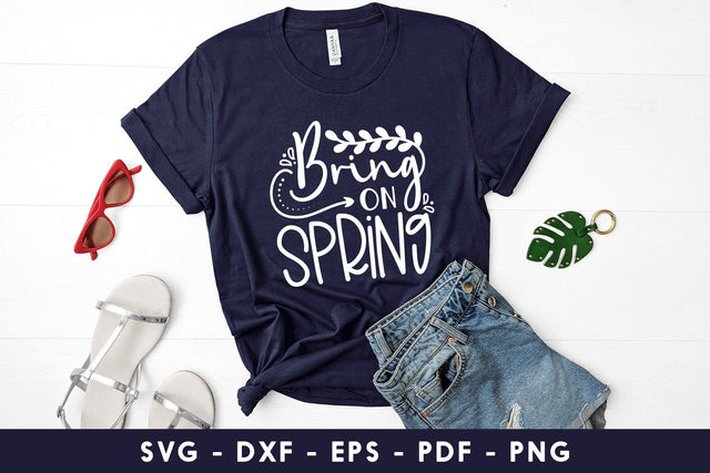 Bring On Spring | Spring SVG | Flora SVG SVG CraftLabSVG 