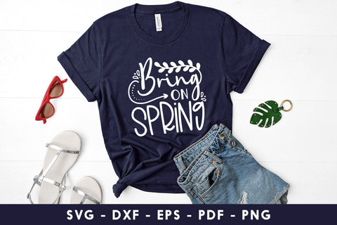 Bring On Spring | Spring SVG | Flora SVG SVG CraftLabSVG 