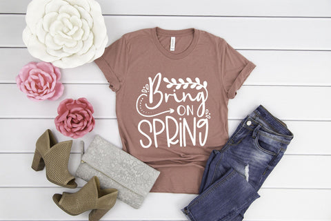 Bring On Spring | Spring SVG | Flora SVG SVG CraftLabSVG 