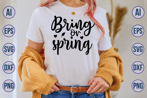 bring or spring svg SVG nirmal108roy 