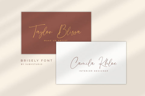 Brisely Font Suby Studio 