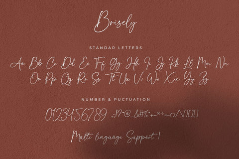 Brisely Font Suby Studio 