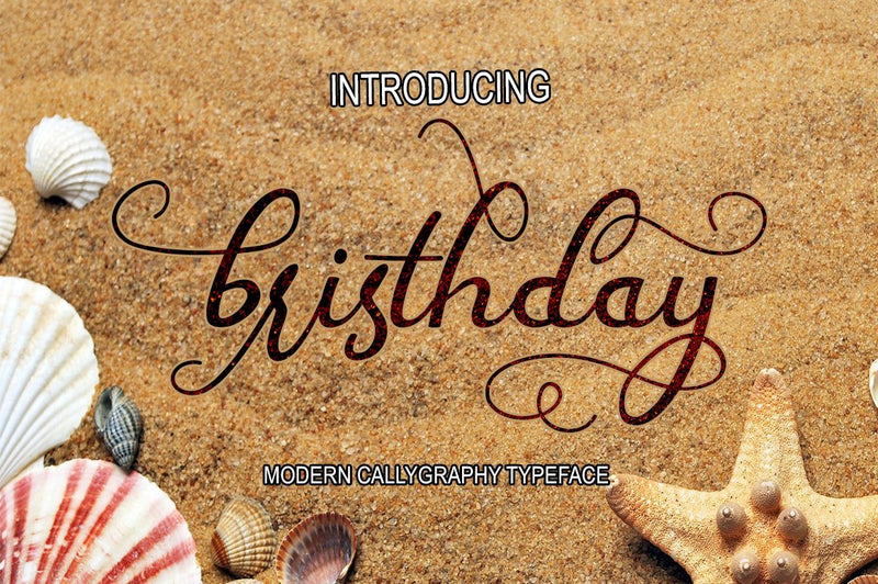 Bristhday Font marwah store 