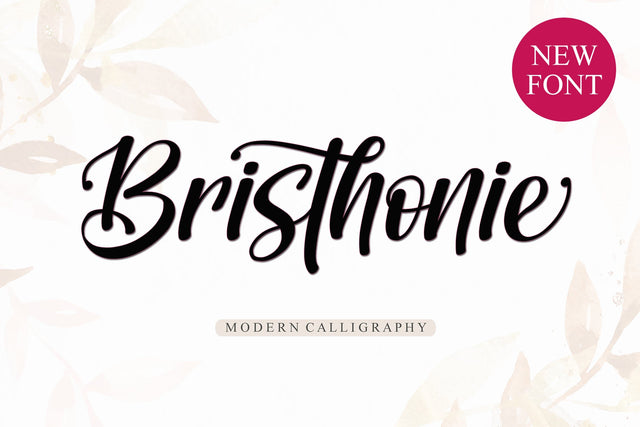Bristhonie Font Afandi Studio 