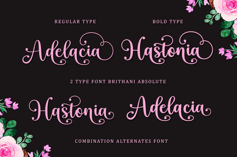 Brithani Absolute Font BungStudio 