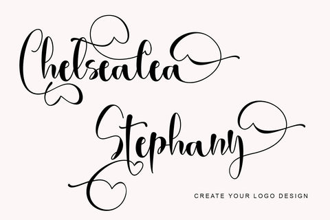 Brithany Modern Font Stefani Letter 
