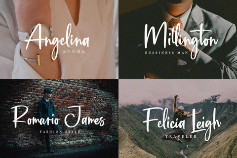 Britney Hills - Elegant Script Font Font Alpaprana Studio 