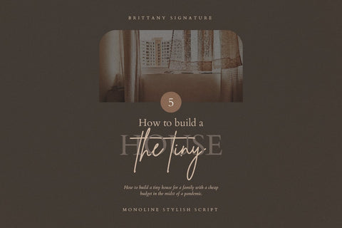 Brittany Signature Script Font Creatype Studio 