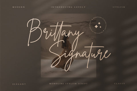 Brittany Signature Script Font Creatype Studio 