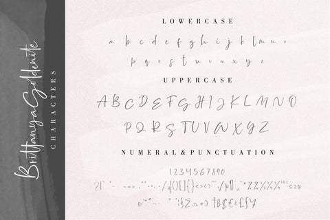 Brittanya Goldenite Stylish Handwritten Font Creatype Studio 