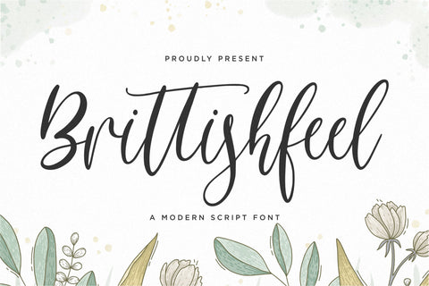 Brittishfeel Font Qwrtype Foundry 