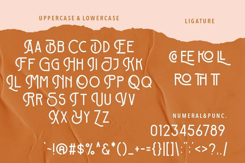 Broadway Vintage Monoline Font Creatype Studio 