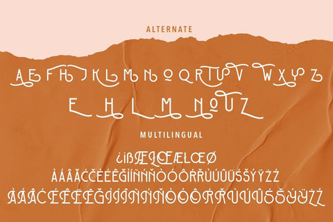 Broadway Vintage Monoline Font Creatype Studio 