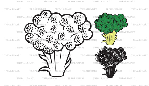 Broccoli SVG TribaliumArtSF 