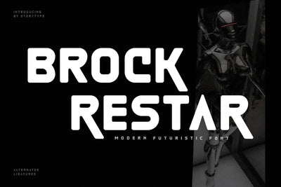 Brock Restar Typeface Font Storytype Studio 