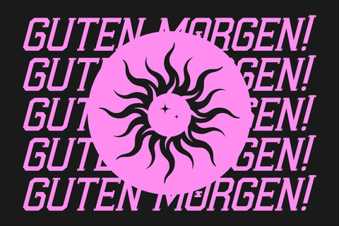 BROCKET FLAMING Typeface Font Storytype Studio 