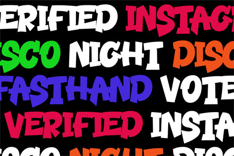 Brocklyns - Graffiti Display Font Font ahweproject 