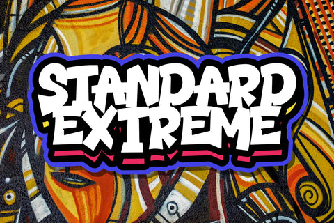 Brocklyns - Graffiti Display Font Font ahweproject 