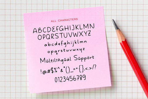 Brodychild Font Allouse.Studio 