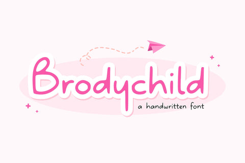Brodychild Font Allouse.Studio 