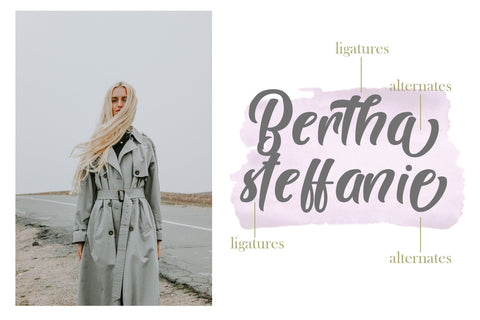 Brogads - Bold Script Retro Font Font StringLabs 