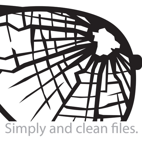 Broken Aviator Sunglasses SVG TribaliumArtSF 