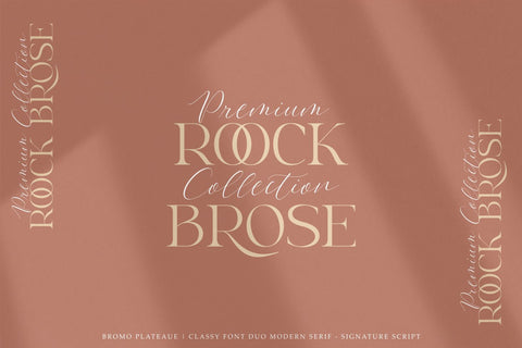 Bromo Plateau Font Zeenesia Std 