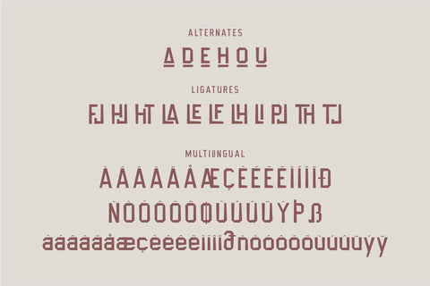 Bromther Typeface Font Storytype Studio 