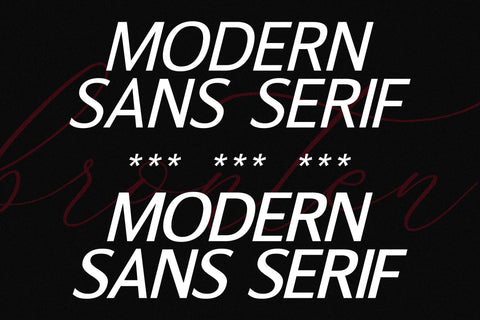 Bronten Typeface Font Storytype Studio 