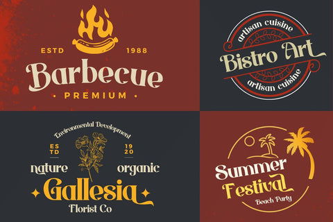 Broodim | Groovy Retro Font Font twinletter 