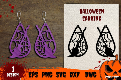 Broom Earrings | Glowforge | Jewelry SVG SvgOcean 