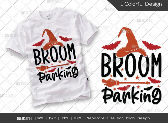 Broom Parking SVG Cut File | Broom Svg | Broomstick Svg | Witches Broom Svg | Holiday Svg | Halloween Svg | Funny Halloween Quote SVG ETC Craft 