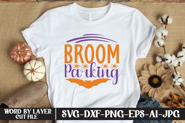 Broom Parking SVG CUT FILE SVG MStudio 