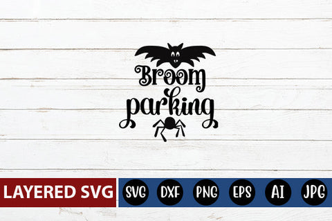 Broom parking SVG cute file SVG Blessedprint 