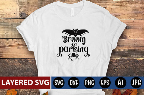 Broom parking SVG cute file SVG Blessedprint 