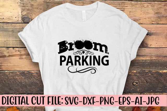 Broom Parking SVG Design SVG Syaman 