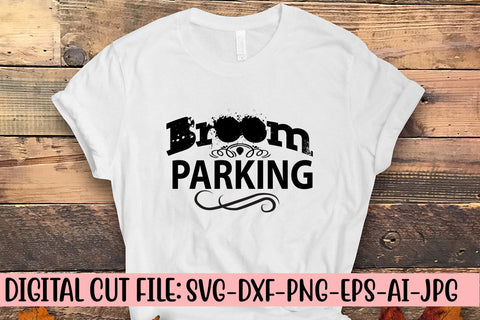 Broom Parking SVG Design SVG Syaman 