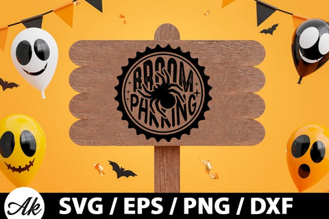 Broom parking SVG SVG akazaddesign 