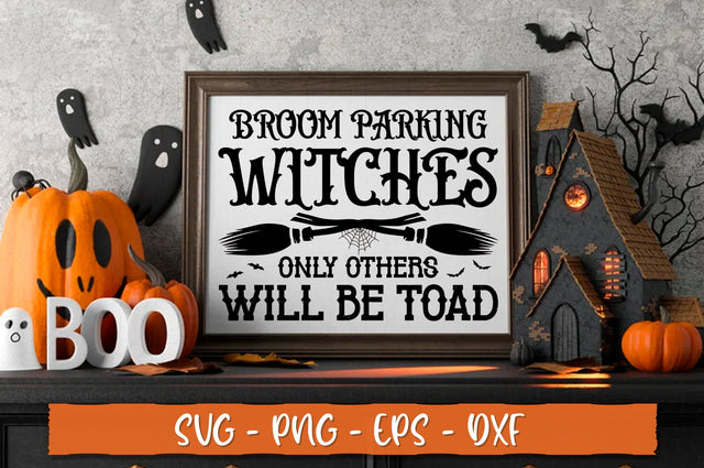 Broom parking witches only others will be toad Sign SVG SVG Shetara Begum 