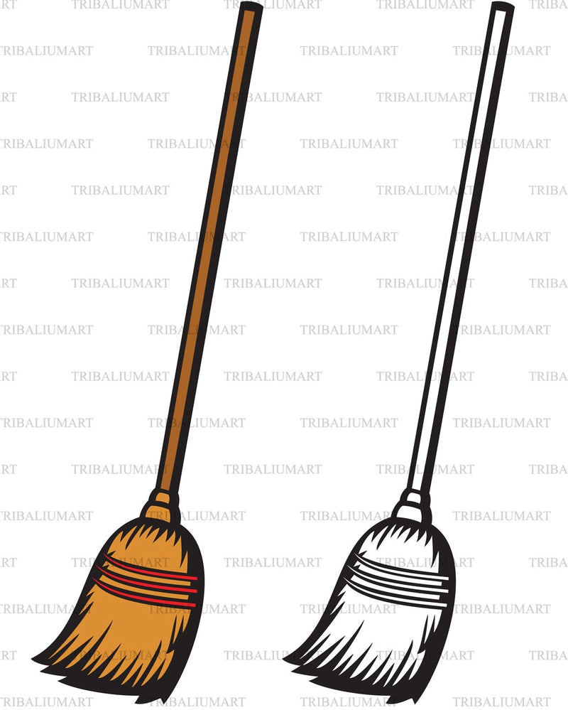 Broom SVG TribaliumArtSF 