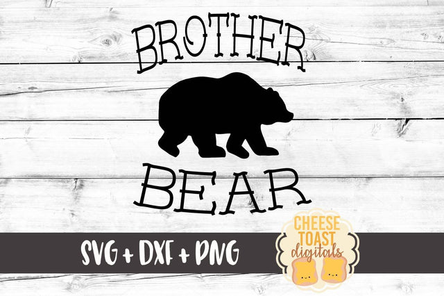 Brother Bear SVG Cheese Toast Digitals 