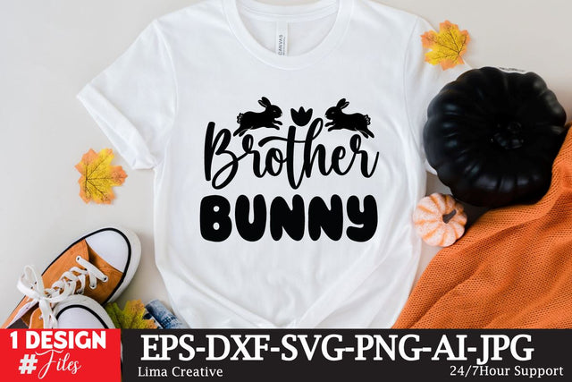 Brother Bunny SVG Cute File SVG Insomnia Std 