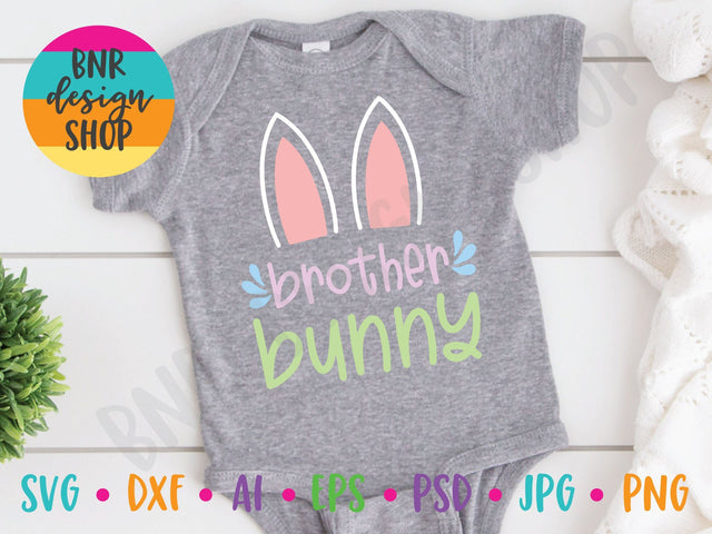 Brother Bunny SVG SVG BNRDesignShop 